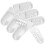 100Pièces Renforts Hommes PVC Blancs Fixation 3