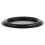 4Pièces Diaphragme Vibration Noir En Caoutchouc Pour Enceinte Basse 3