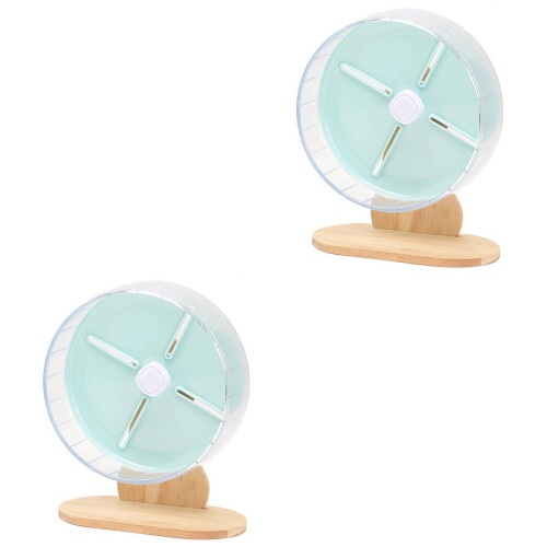 2Ensembles Roue Hérisson Chinchilla Stable Pour Cage Animaux 2