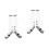 2Paires Garçon Football Compression Polyester Couleurs Mix 6