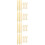 24Pièces Ouvre-Lettres Imitation Os Beige Pour Usage DIY Bureau 2