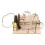 3 ensembles jouet bois 3D billes bricolage 1