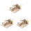 3 ensembles jouet bois 3D billes bricolage 3