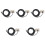 5Pièces Câble Nmo Antenne Support L Pour Radios Mobile Uhf Vhf 3