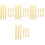 24Pièces Ouvre-Lettres Imitation Os Beige Pour Usage DIY Bureau 7