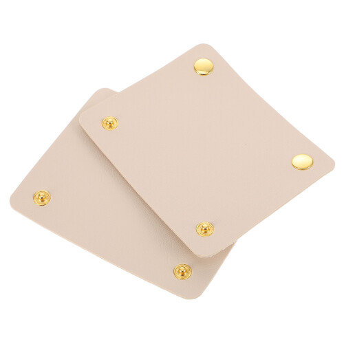 4Pièces Couvre Poignées Sac Courses Khaki Confortable 2