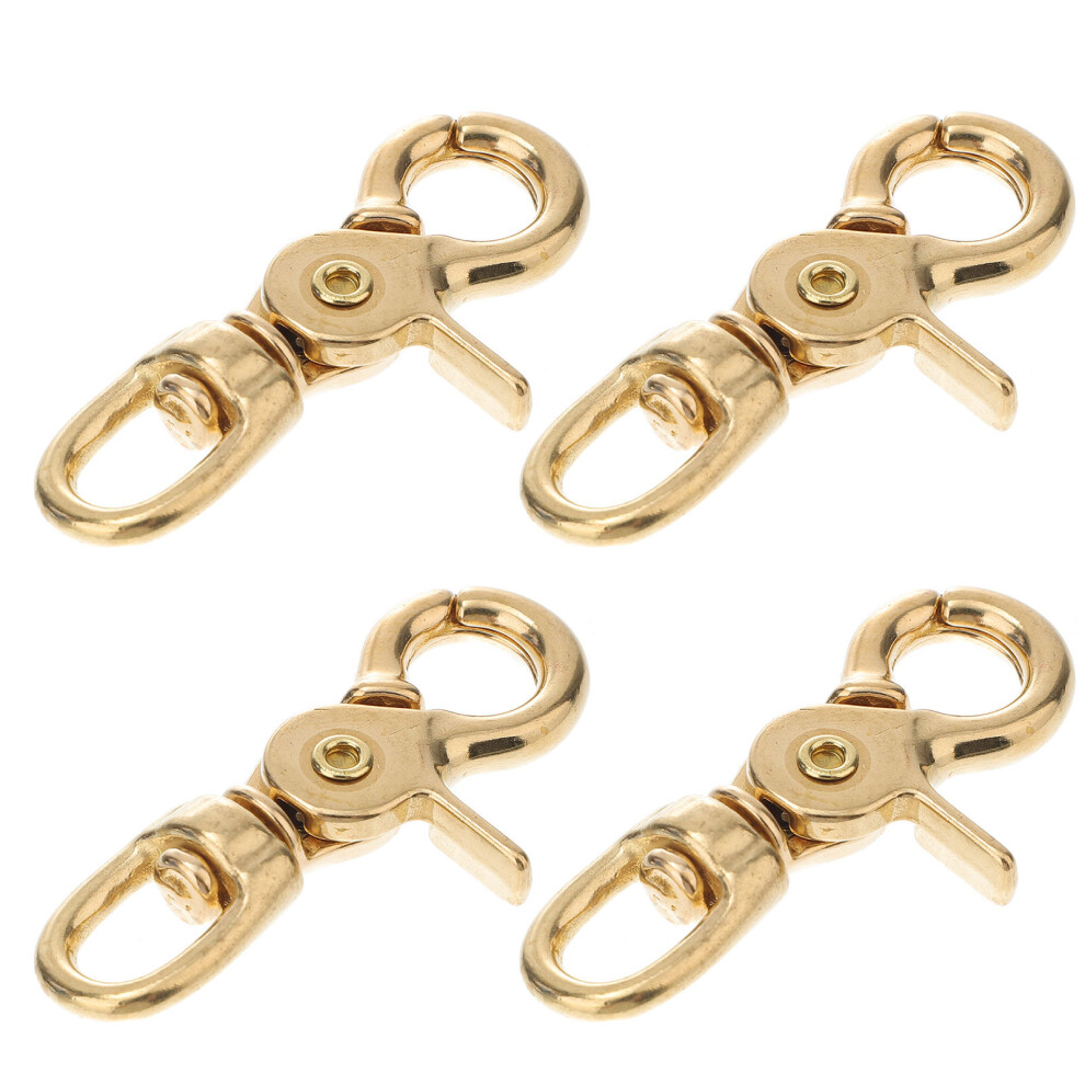 12Pcs Brass Bag Clips Lobster Claw Snap Hooks Gold For Strap And Belt 3631600494868