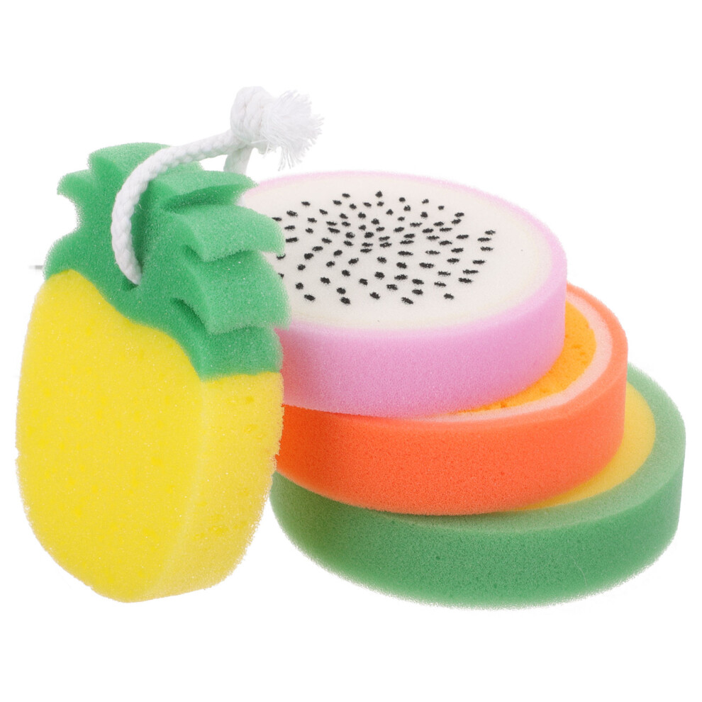 Aboofan 8Pcs Colorful Exfoliating Shower Sponges Body Wash Scrubbers For Women