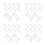 40Pcs Waterproof Clear Planter Box Stoppers Reusable Plastic Plugs 8