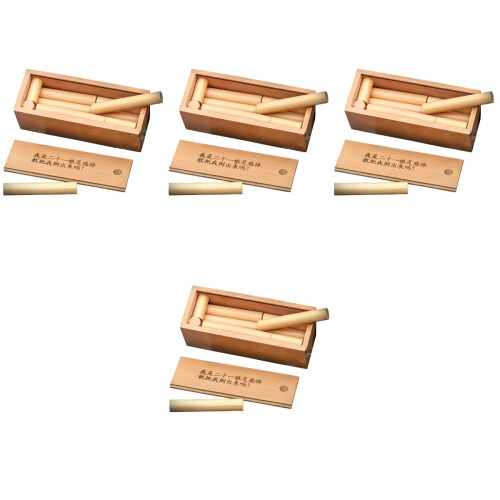 4Sets Logische Puzzels Met Multi Kleur Sticks, Hersentraining 2