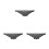 3Pcs Portable Black Steel Corner Sleeve for Folding Camping Table 9