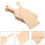 30Pcs Wooden Cutting Boards Small Paddle for Home Use 11
