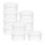 40Pcs Waterproof Clear Planter Box Stoppers Reusable Plastic Plugs 2