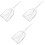 3Pcs Silver Stainless Steel Kitchen Oil Strainer Spoon with Handle 5
