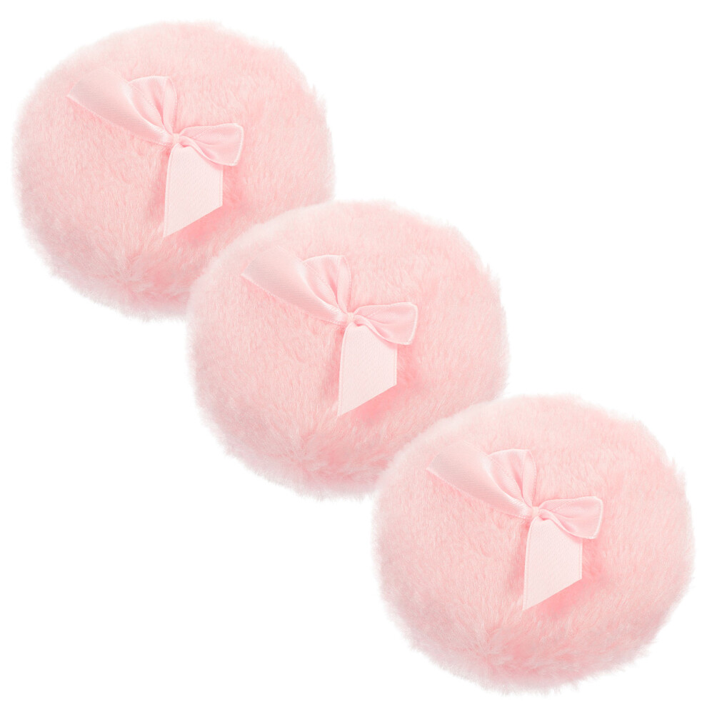 Iplusmile 9Pcs Comfortable Plush Pink Body Powder For Baby And Toddler