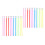 24Pcs Flexible PVC Pencil Pack with Eraser Random Assorted Colors 8