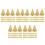 250Pcs Cake Base Boards Soft Mousse Pastry Display 8