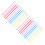 24Pcs Flexible PVC Pencil Pack with Eraser Random Assorted Colors 4