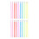 24Pcs Flexible PVC Pencil Pack with Eraser Random Assorted Colors 5