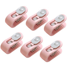 2Sets Pink Quilt Clips Bed Sheet Holder Non-Damaging Fasteners
