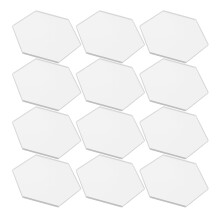 60Pièces -Places Acryliques Hexagonaux Clairs Pour Mariage DIY