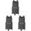 3Pcs Clutch Lock Nut Wrench Precise 4-Claw Spanner for Motorcycle 4