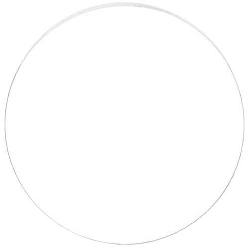 5Pcs Transparent Acrylic Circle Sheets Clear Round Boards for DIY