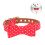Red Adjustable Bowtie Dog Collar Durable Pet Cat Collar 9