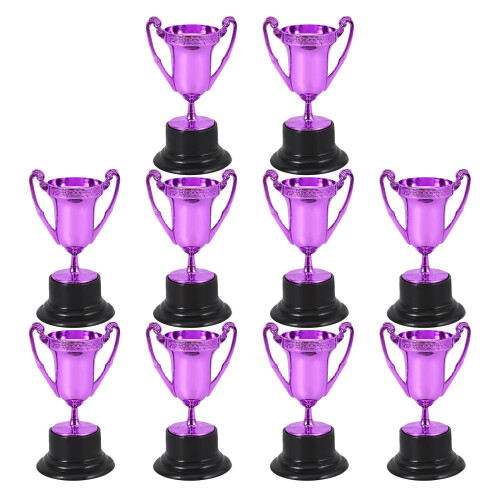 20Pièces Mini Trophées Violets En Pour Enfants Décor