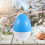 Blauwe Plastic Easter Eggs Openbaar DIY Gumball Machine Caps 4