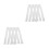 8Pcs Cotton Meat Netting Roll Elastic Ham Sock for Sausage Packaging 9