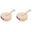 2 Pcs Electric Dumpling Wrapper Comfortable Hand Feeling Press 2