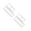2Pcs Durable Carbon Steel Nesting Dies Silver for Scrapbooking Crafts 4