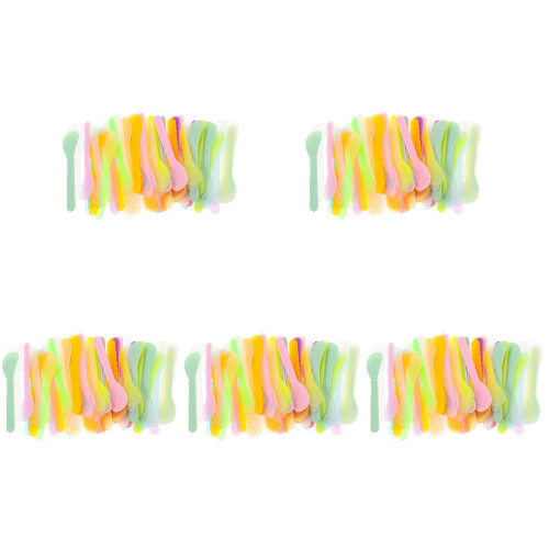 500Pièces Cures Crème Multi Spatules Pour Masques DIY 2