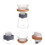 4Pcs Transparent Glass Coffee Maker Multi-Functional Coffee Teapot Set 8