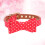 Red Adjustable Bowtie Dog Collar Durable Pet Cat Collar 6