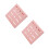 2Pcs Kitchen Rack Pink Wall Holder Multipurpose Storage PP 7