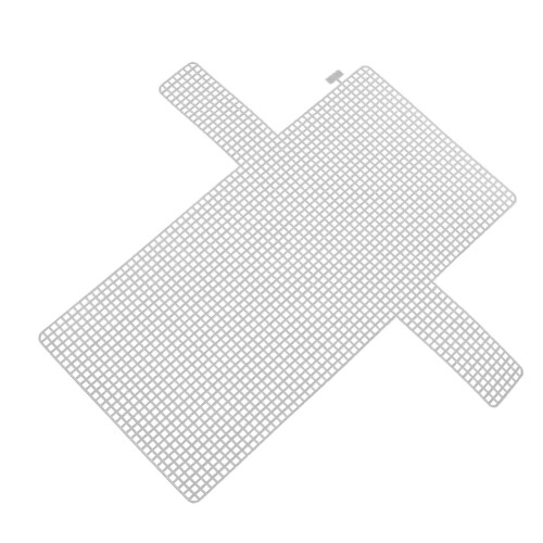 20Pcs White Plastic DIY Bag Sheets Sturdy Mesh for Craft Projects 1