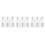 3Pcs Card Curve Corrector Press Device White Acrylic Home Press Tool 8