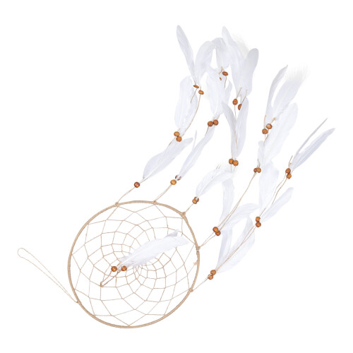 5Pcs Creative White Dream Catcher Pendant for Wall and Bedroom 2