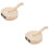 2 Pcs Electric Dumpling Wrapper Comfortable Hand Feeling Press 6