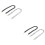 2Sets Golden Bag Chain Straps Removable Buckle Durable for Handbag Use 7