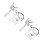 2Pcs Metal Gate Latch Set Self Locking Spring Loaded for Yard Doors 5