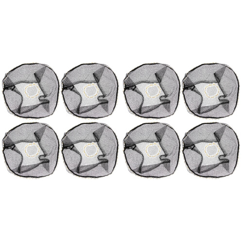 8St Ventilator Netbescherming Zwart Rekbaar Herbruikbaar Mesh Net 1