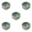 5Pcs -Blue Shave Bowls Durable Multi-Use Shaving Containers 5