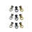27 Pcs Buckle Pure Copper To Rotate 1
