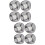 8St Ventilator Netbescherming Zwart Rekbaar Herbruikbaar Mesh Net 6