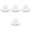 4Pcs Crystal DIY Eyeshadow Stamp Pressing Tool for Compact Makeup Use 4
