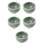 5Pcs -Blue Shave Bowls Durable Multi-Use Shaving Containers 7