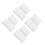 28Pcs Kids Height Chart Stencil White Plastic Reusable Growth Ruler 4